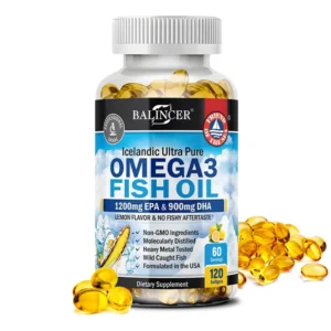 Fish Oil Omega 3 Contains EPA 1200mg & DHA 900mg